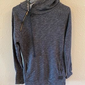 Heather grey ‘&’ sweatshirt. Size medium